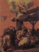 Pietro da Cortona The Nativity and the Adoration of the Shepherds oil painting artist